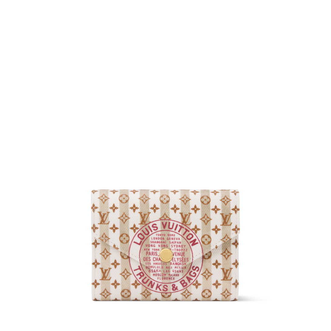 未使用級◆LOUIS VUITTON ポルトフォイユ ヴィクトリーヌ ピンク ポルトフォイユ・ヴィクトリーヌ その他キャンバス｜ルイ・ヴィトン